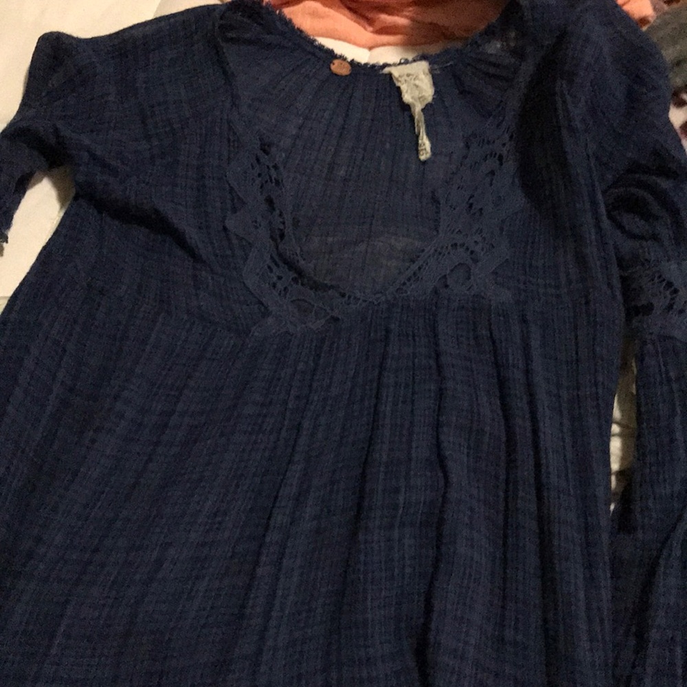 Free people navy dress